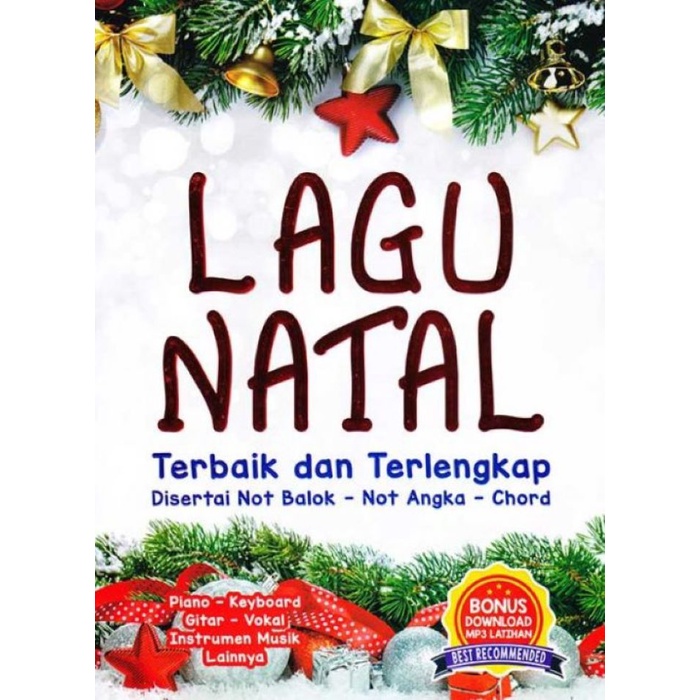 Jual BUKU LAGU NATAL TERBAIK DAN TERLENGKAP | Shopee Indonesia