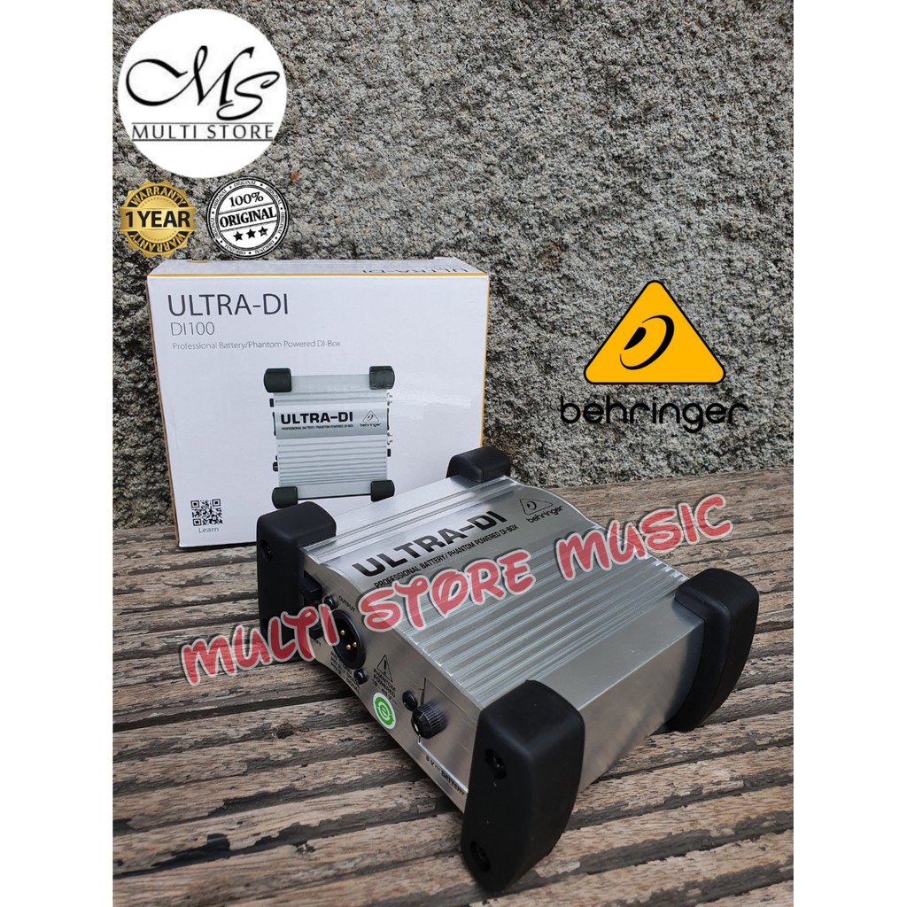 Jual BEHRINGER ULTRADI DI100 / DI 100 DIRECT BOX Behringer DI100