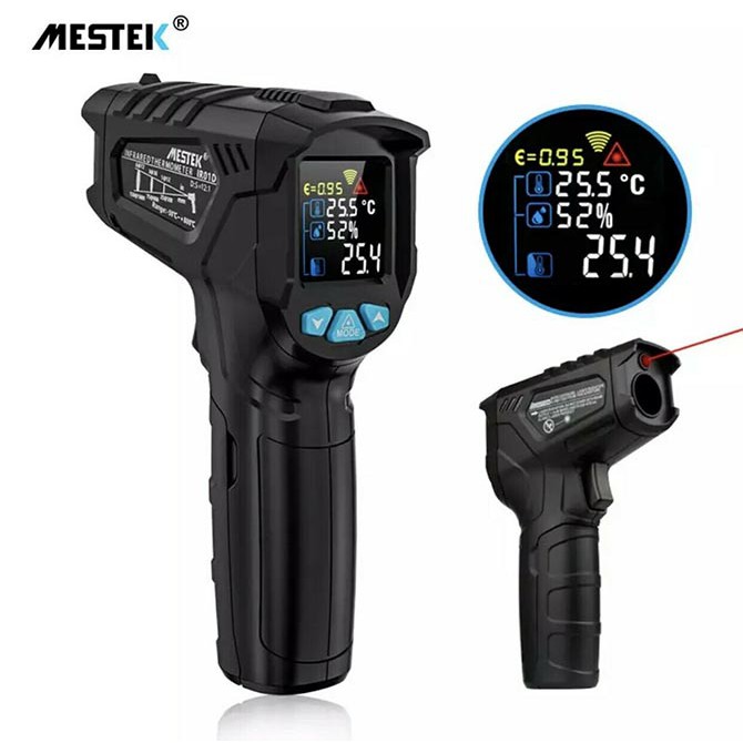 Jual Infrared Humidity Thermometer IR01C Mestek Termometer Hygrometer ...