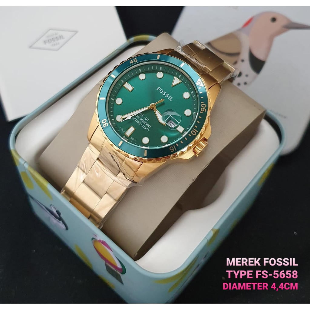 Jual Jam Tangan Pria Fossil FS 5657 FB 01 Original Shopee Indonesia