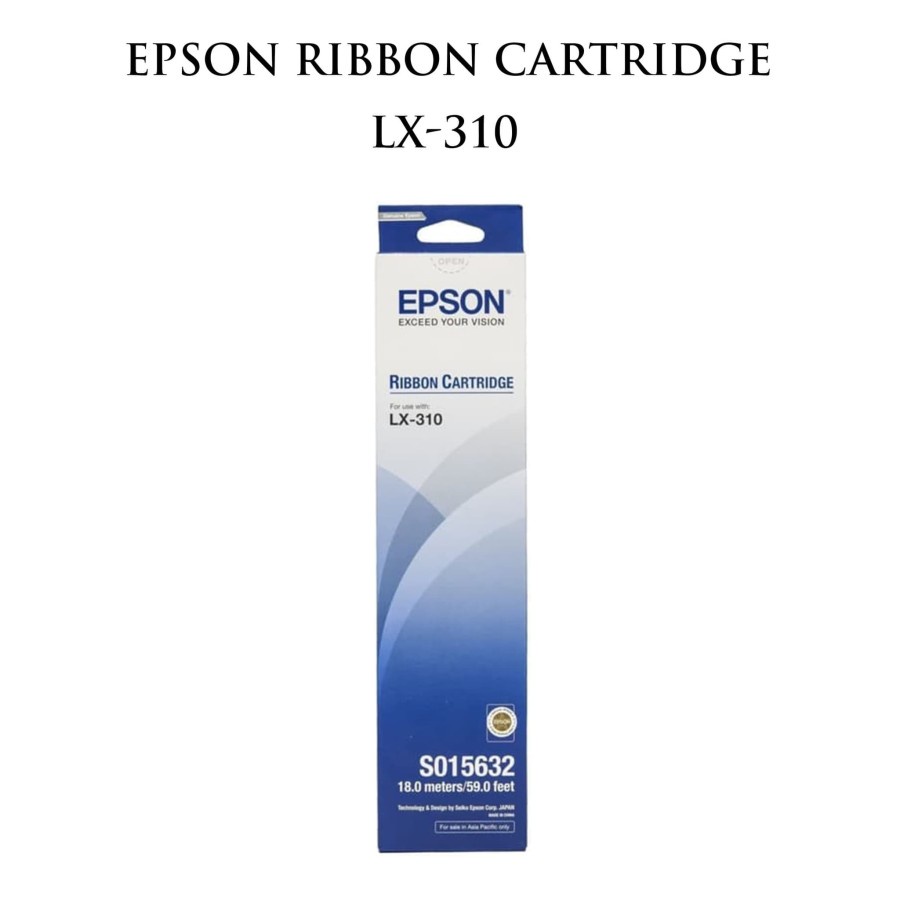 Jual Ribbon Cartridge Pita Printer Epson Lx 310 Lx310 S015632 Shopee Indonesia