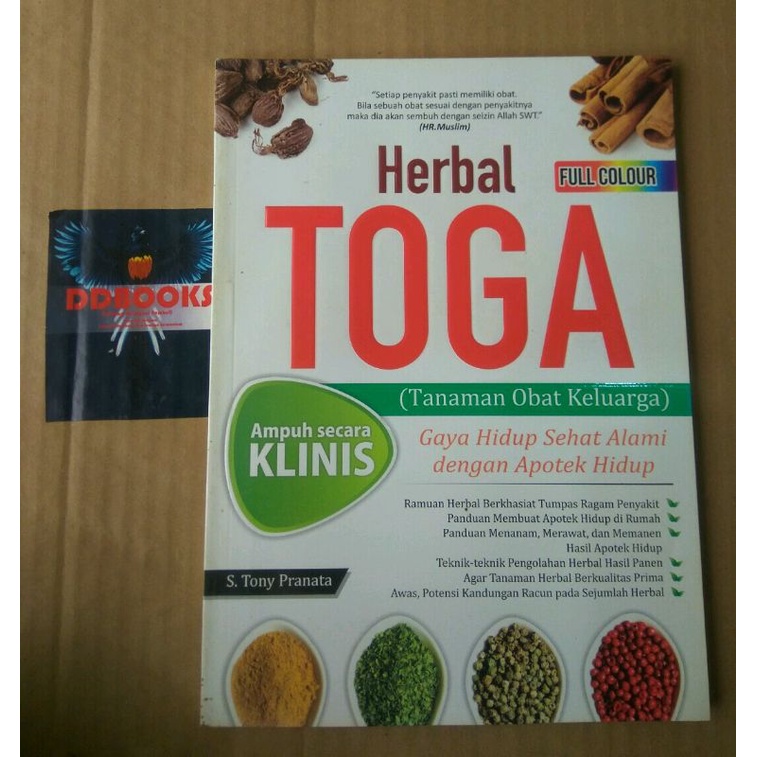 Jual Herbal Toga Tanaman Obat Keluarga Shopee Indonesia 1551