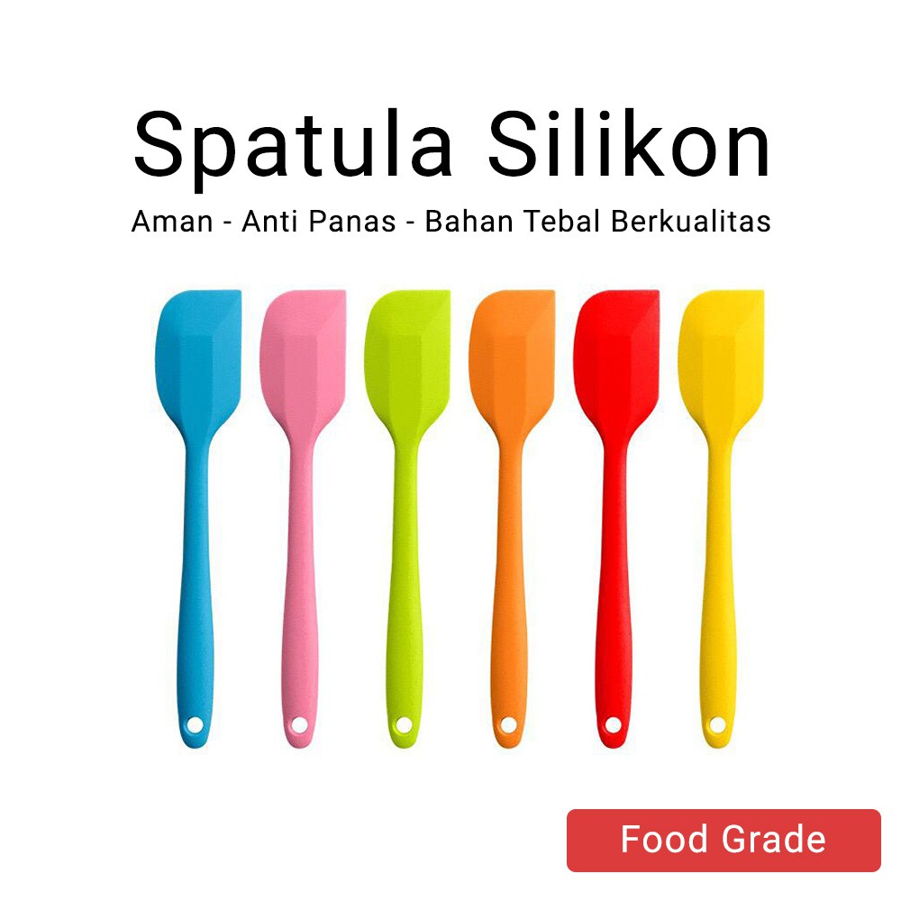 Jual Spatula Silikon Tahan Panas Kualitas Food Grade Shopee Indonesia