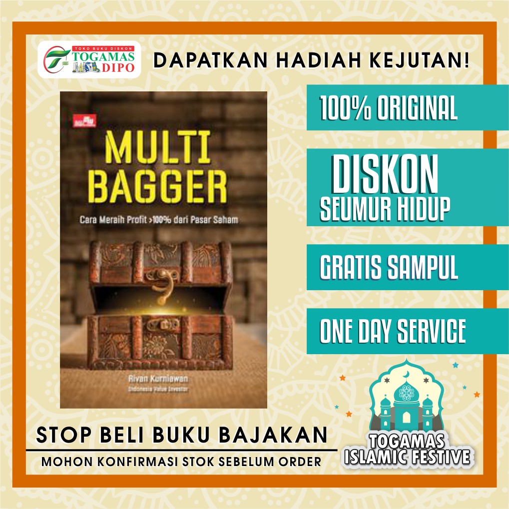 Jual BUKU MULTIBAGGER: Cara Meraih Profit >100% dari Pasar Saham ...