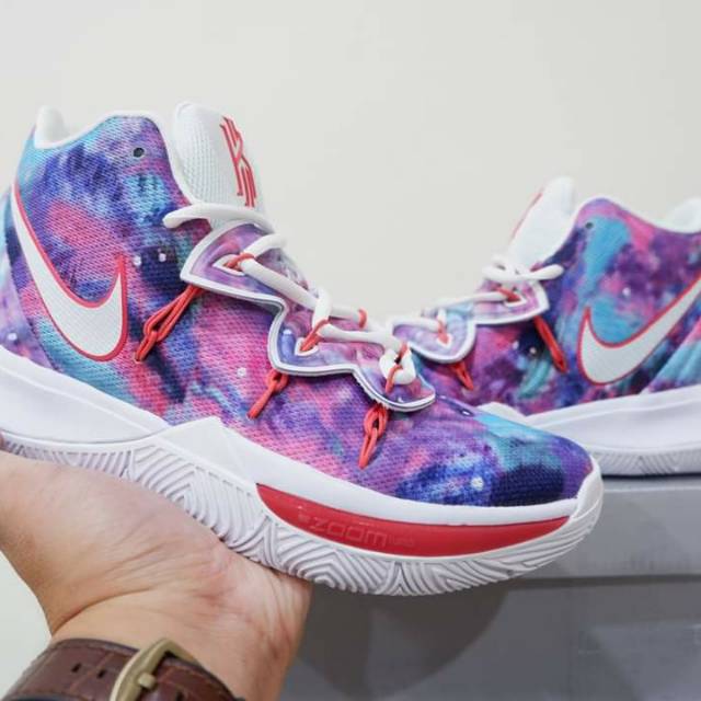 Jual Sepatu Basket Nike Kyrie 5 High PE Neon Blends Shopee Indonesia