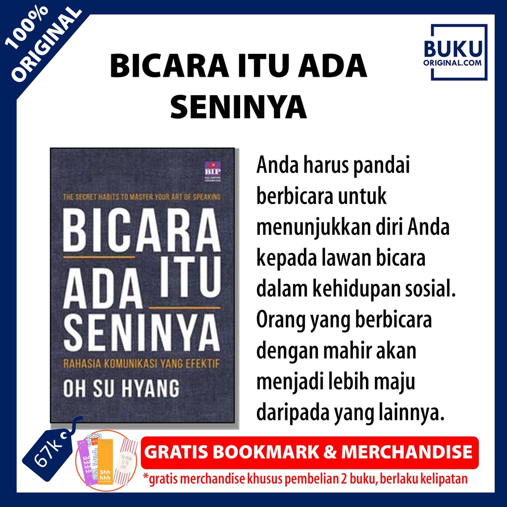 Jual Bicara Itu Ada Seninya Karya Oh Su Hyang - Buku Original Nonfiksi ...