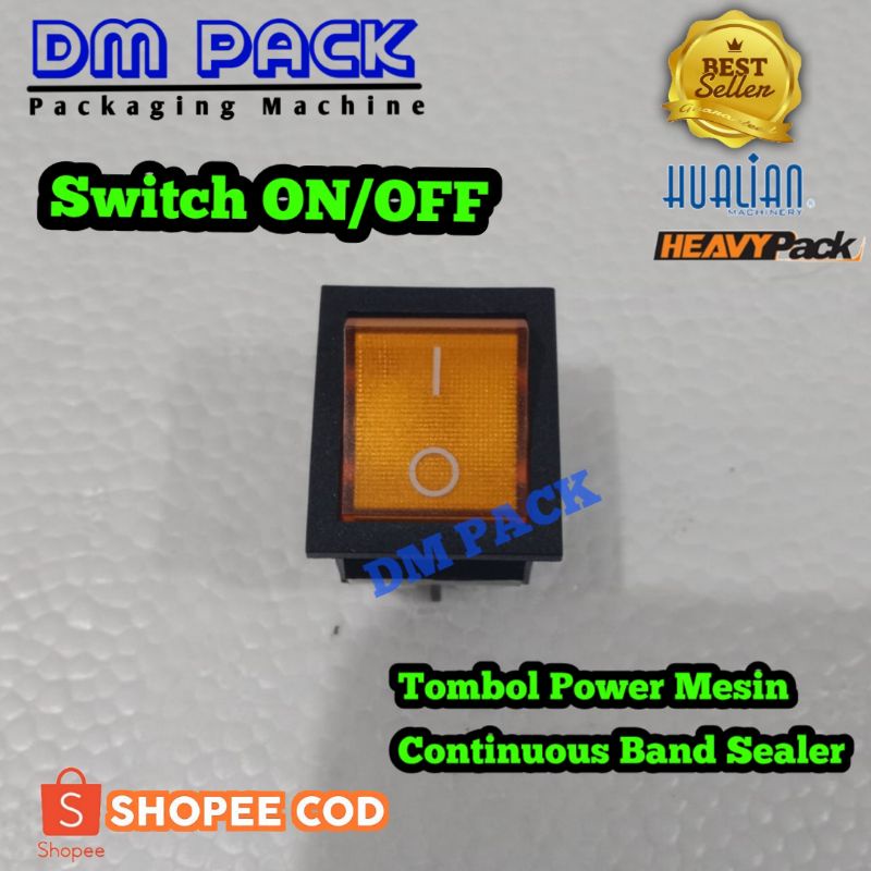 Jual Swich ON/OFF Untuk Mesin Continuous Band Sealer | Shopee Indonesia