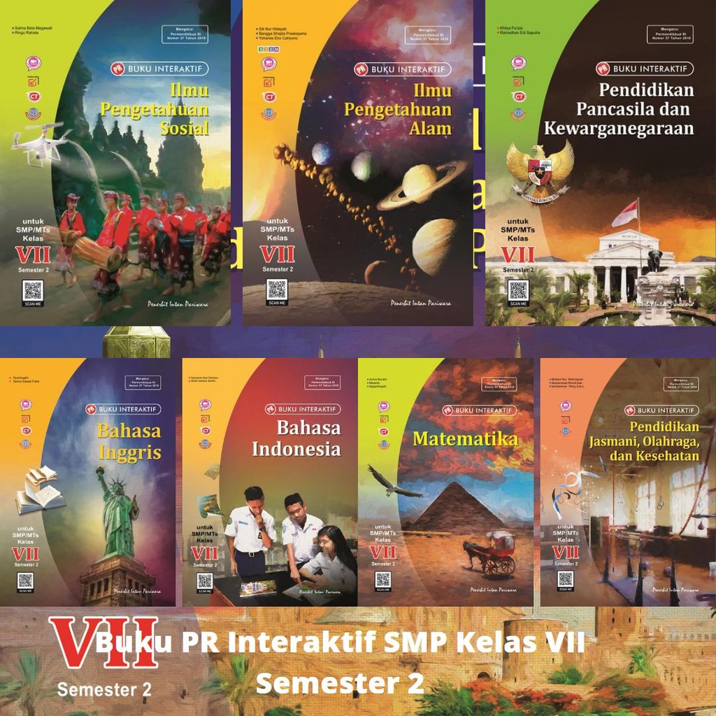 Jual Buku Lks Pr Interaktif Smp Kelas 7 Kelas Vii Semester 2 Intan