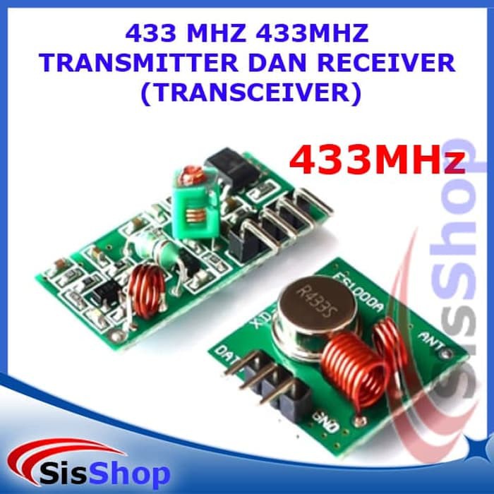 Jual 433 MHZ 433MHZ TRANSMITTER DAN RECEIVER (TRANSCEIVER) Shopee
