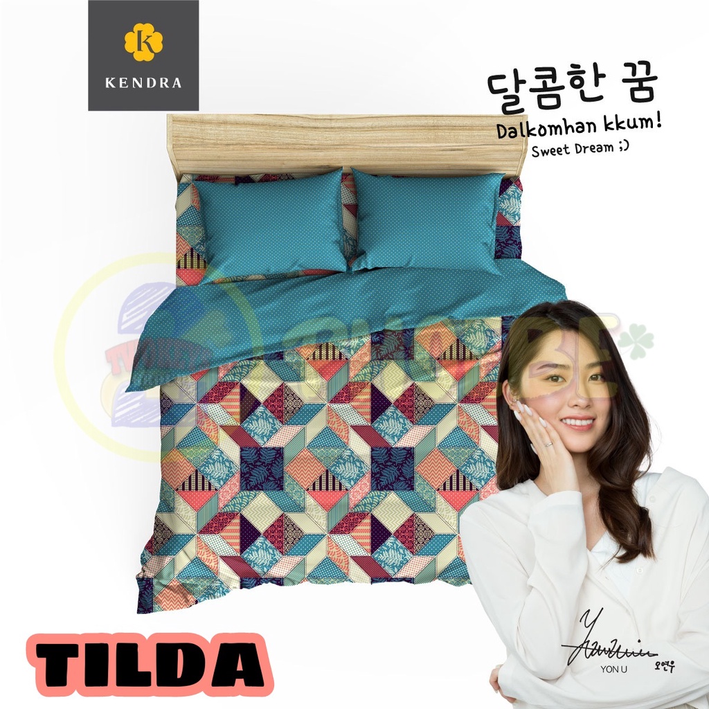 Jual KENDRA Bedcover + Sprei ( Ukuran 90 / 100/ 120x200 T20 ...