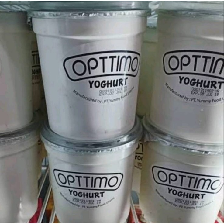 Jual Opttimo Yogurt Plain 1 kg Shopee Indonesia