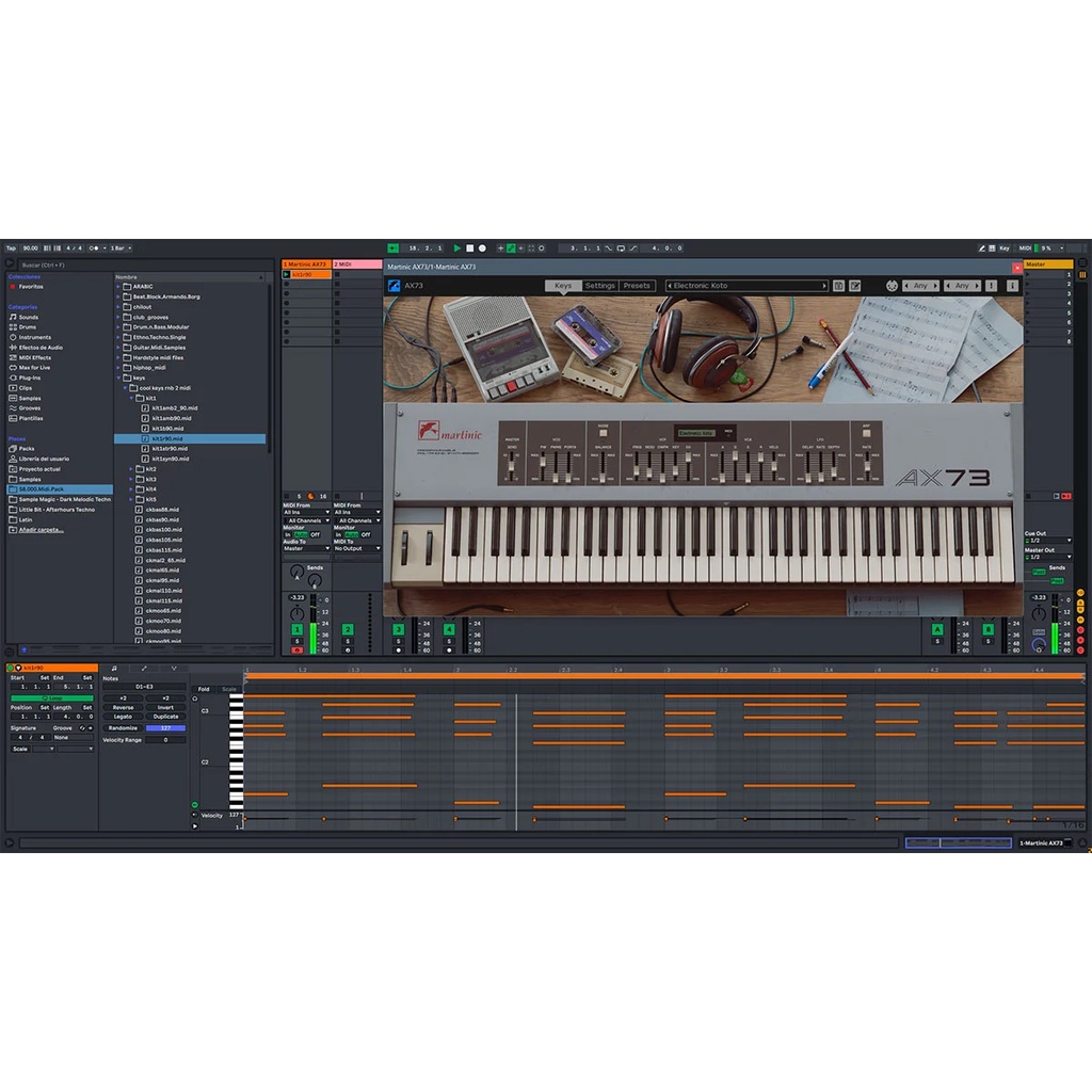Jual Martinic AX73 v1 VST Plugin Powerful 80s analog synthesizer reborn ...