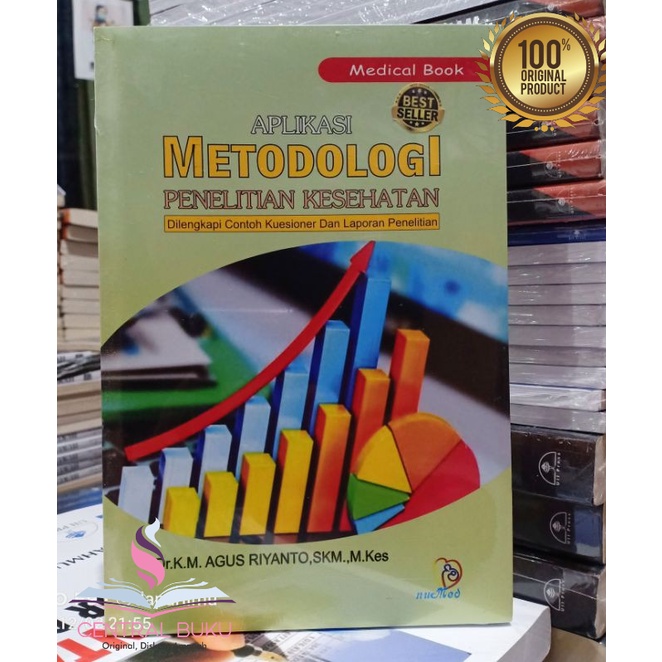 Jual Buku Aplikasi Metodologi Penelitian Kesehatan Dilengkapi Contoh ...