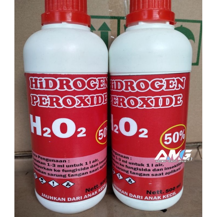 Jual H2o2 Hidrogen Peroksida 50 500ml Tanaman Dan Kandang Shopee