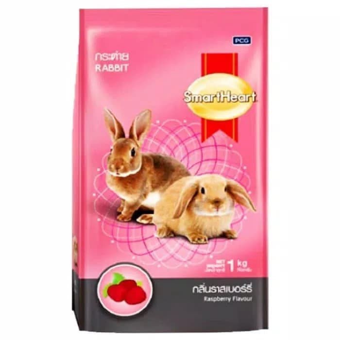 Jual SMARTHEART RABBIT RASBERRY 1KG | Shopee Indonesia