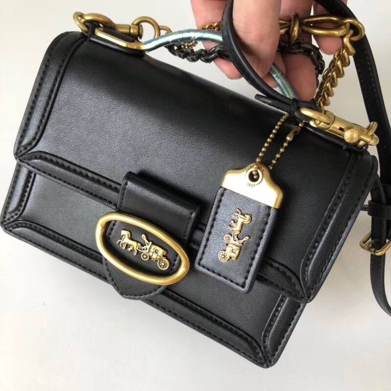Coach riley top handle 18 shop