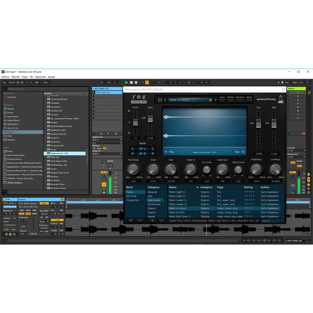 Jual AudioThing Fog Convolver VST Plugin true stereo convolution reverb ...
