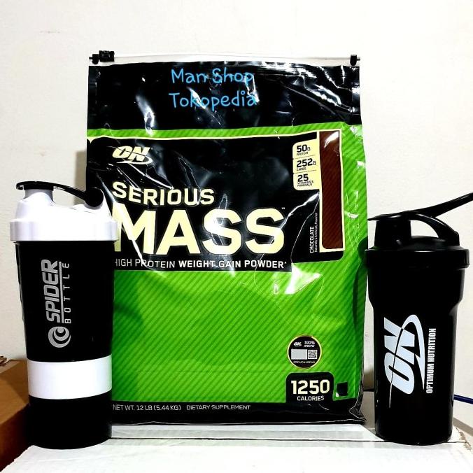 Jual ON Serious Mass 12 lbs ( SeriousMass 12lbs) | Shopee Indonesia