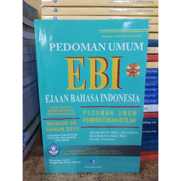 Jual Buku Pedoman Umum EBI Edisi Terbaru Berdasarkan Permendikbud ...