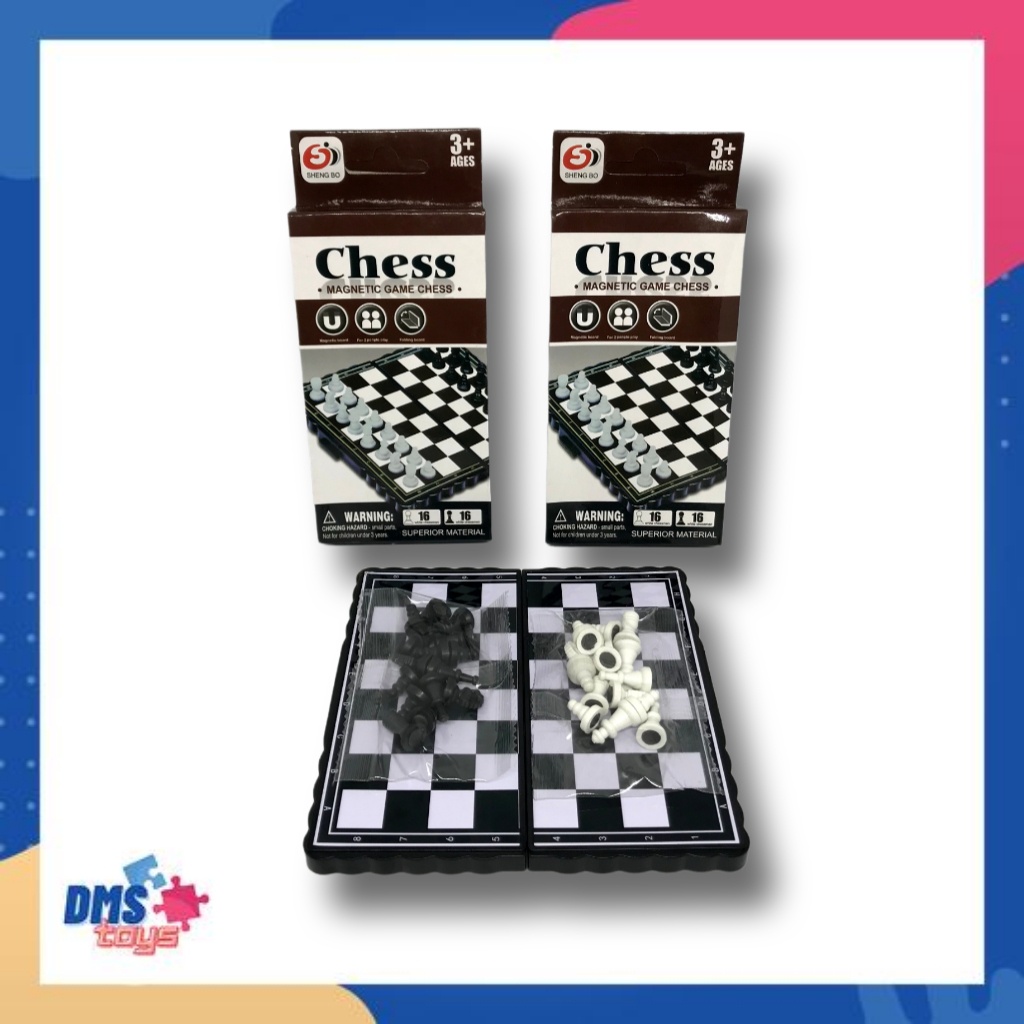 Jual Mainan Catur Magnet Mini Chess Board DMS.TOYS | Shopee Indonesia