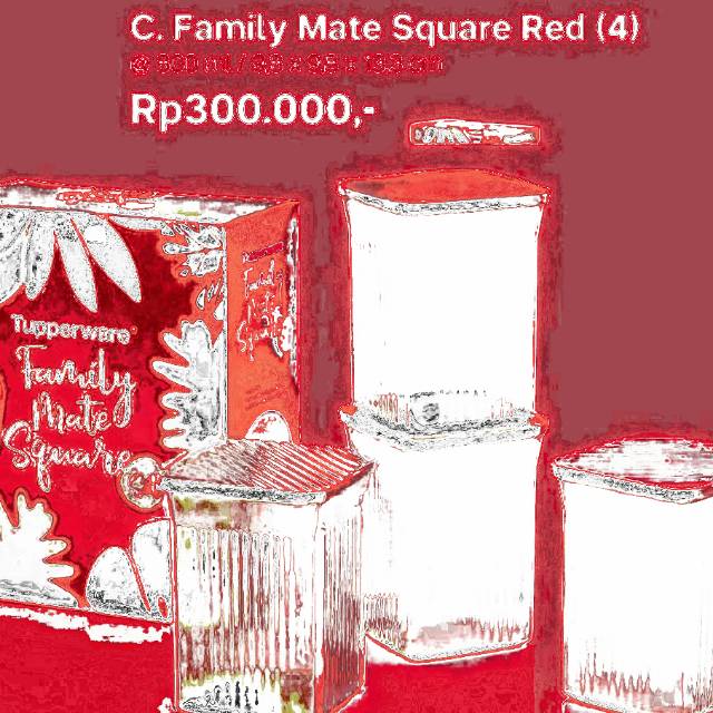 Jual TUPPERWARE family mate | Shopee Indonesia