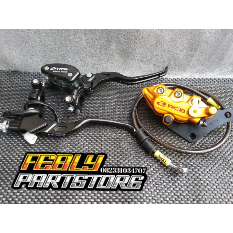 Jual MASTER REM RCB OVAL 14MM SET KOPLING RCB ORIGINAL E2 CALIPER RCB S ...