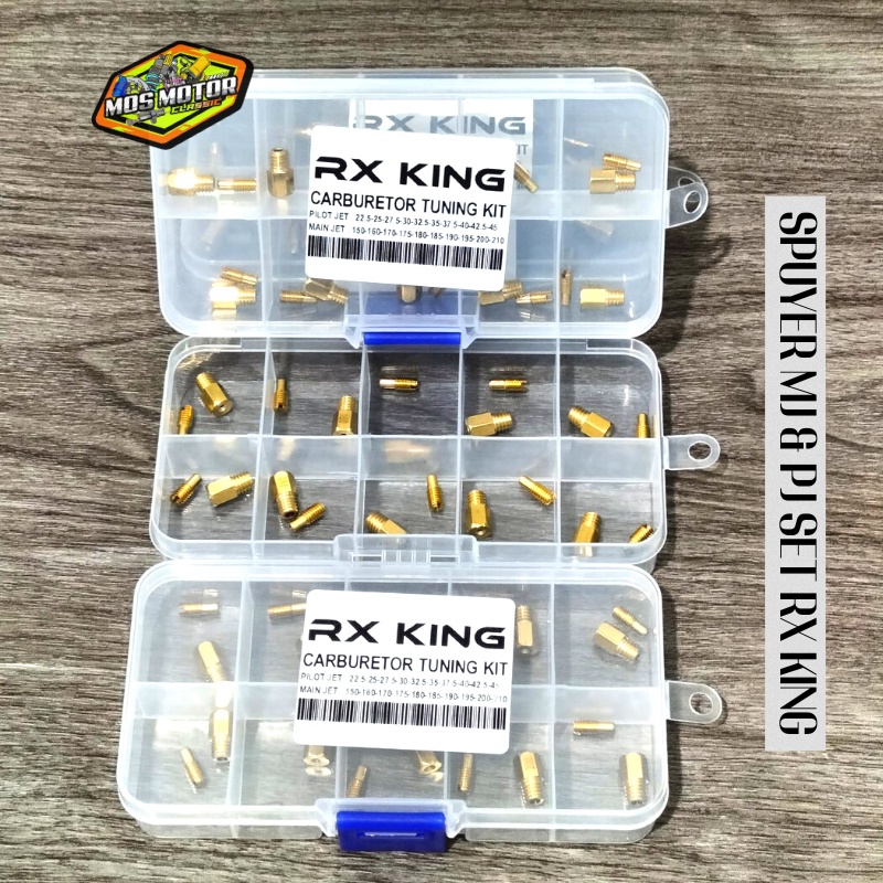 Jual Spuyer RX KING FIZ R pilot jet dan mainjet isi 20 pcs | Shopee ...
