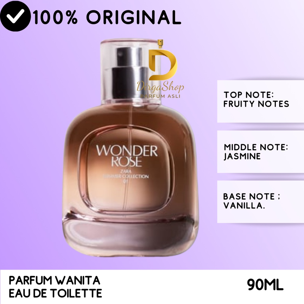 Jual Zara ORIGINAL 100% Split For Women 90ml/50ml/30ml Gardenia