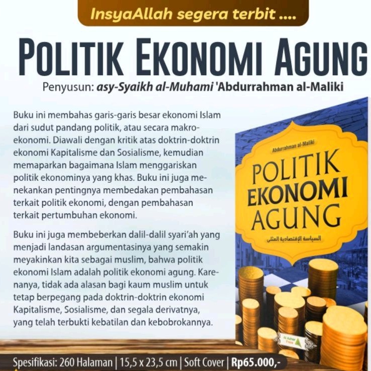 Jual Politik Ekonomi Agung Toko Buku Al Azhar Press | Shopee Indonesia