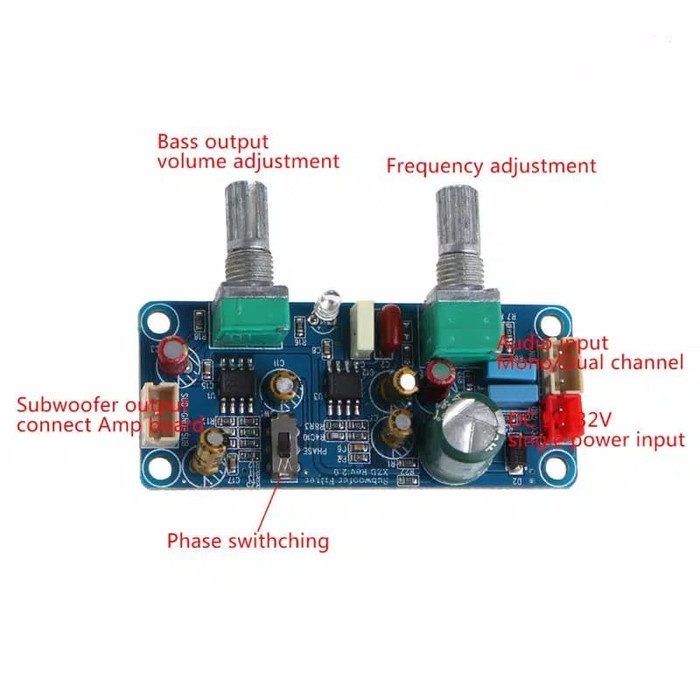 Jual NE5532 Low Pass Filter Subwoofer | Shopee Indonesia