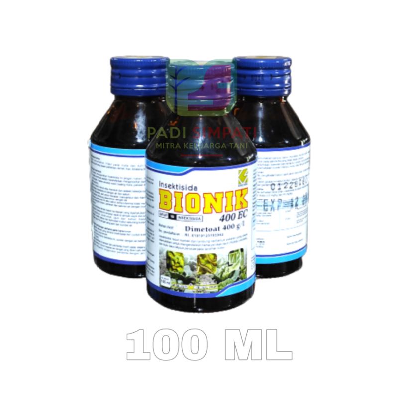 Jual Insektisida BIONIK 400EC 100ml / 500ml Botol kaca racun lalat sapi ...