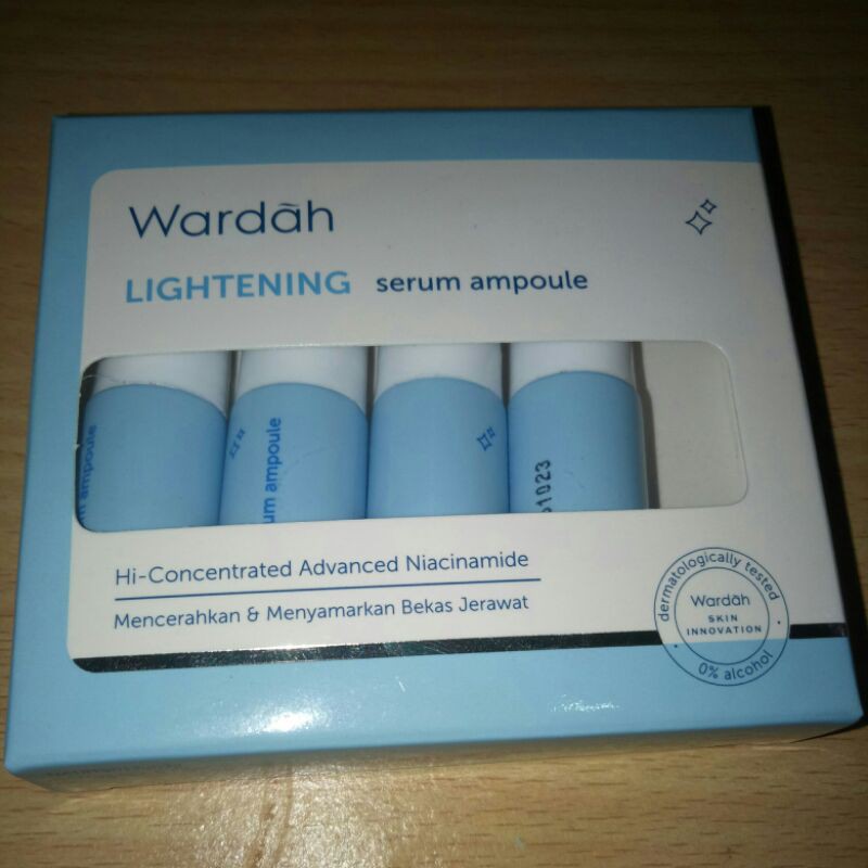 Jual Wardah Lightening Serum Ampoule X Ml Shopee Indonesia