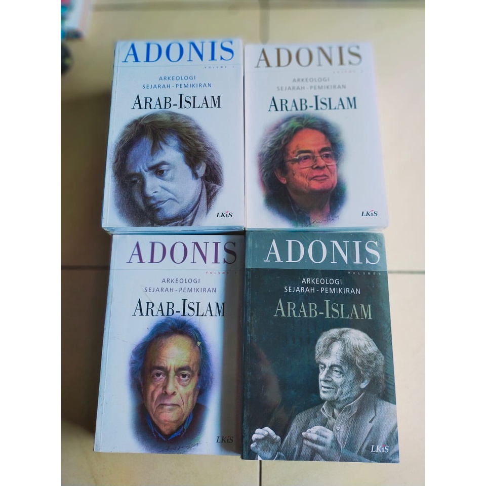 Jual Arkeologi Sejarah Pemikiran Arab-Islam Vol 1-4 - Adonis | Penerbit ...