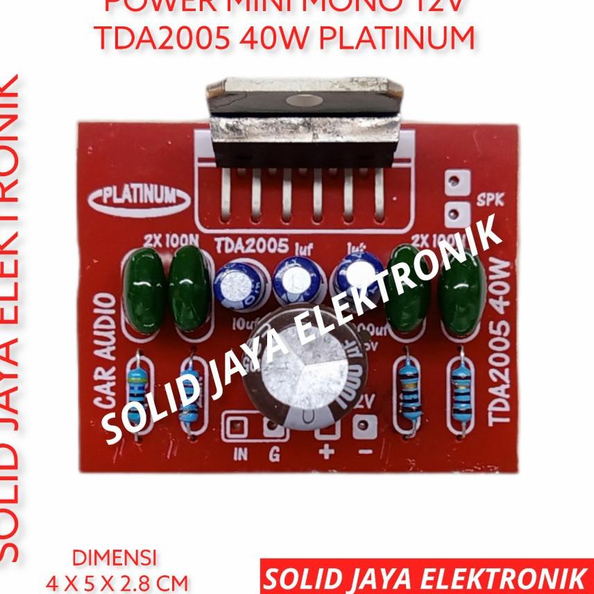 Jual KIT MINI 12V 40W TDA2005 KIT AMPLI AMPLIFIER MINI MOBIL AKI ACCU