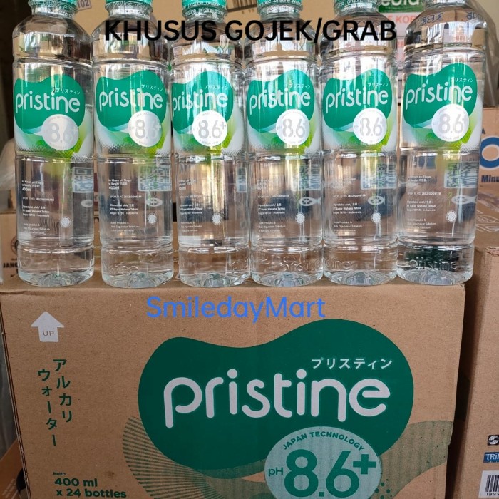 Jual Pristine 400ml Air Mineral Pristine 400 Ml Ph 8 1dus Isi 24btl Shopee Indonesia 4953