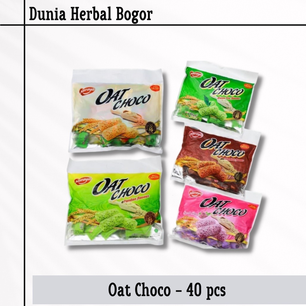 Jual Naraya Oat Choco Netto 400 gr Isi 40 Pcs | Shopee Indonesia
