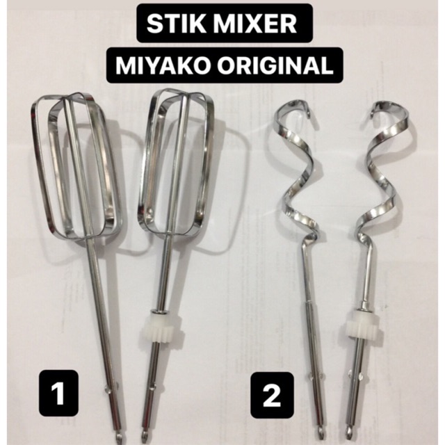 Jual Set Stik Mixer Miyako Asli Original Stick Pengaduk Kue Pengocok