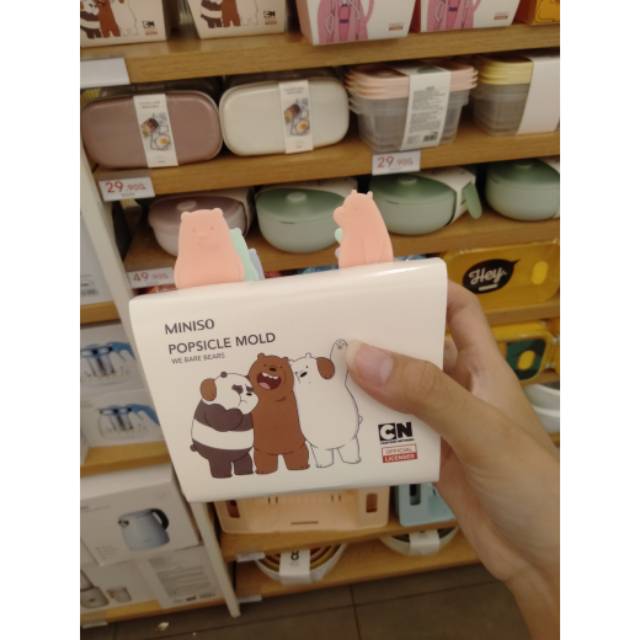 Jual Miniso Popsicle Mold (Wbb dan Adventure Time) | Shopee Indonesia