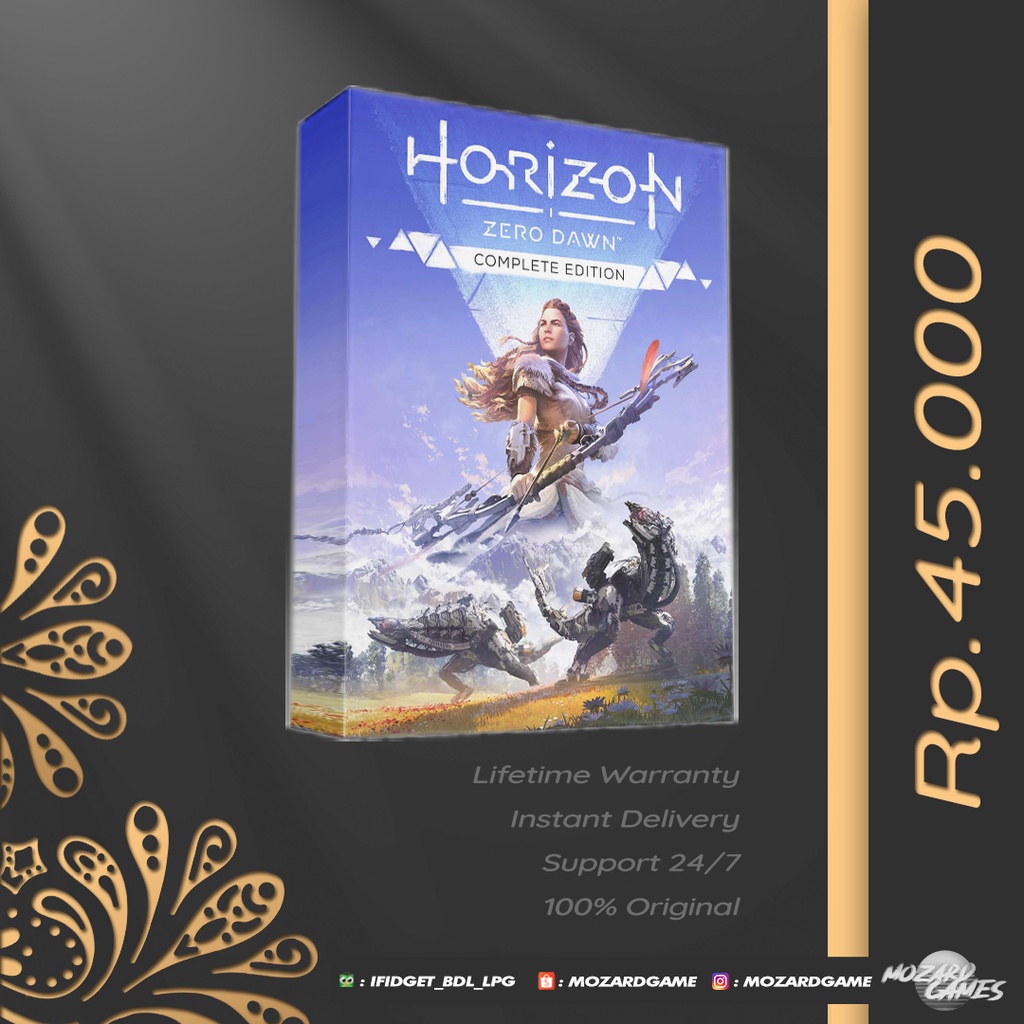 Jual Horizon Zero Dawn Complete Edition - Original PC Game | Shopee ...