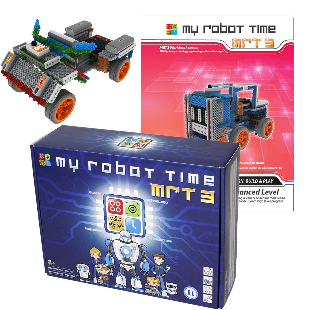Product image MRT 3 FULL KIT (EDUCATION KIT) / MY ROBOT TIME / ROBOT / RobotEdukasi / Robotic / KITRobot MRT 3.4