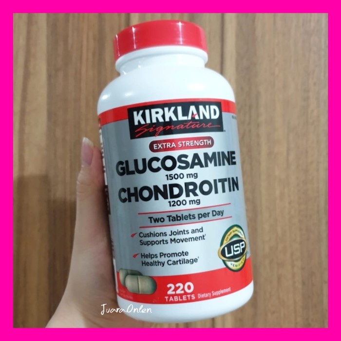 Jual calcium kirkland glucosamine chondroitin vitamin sendi glukosamine condroitin calcium