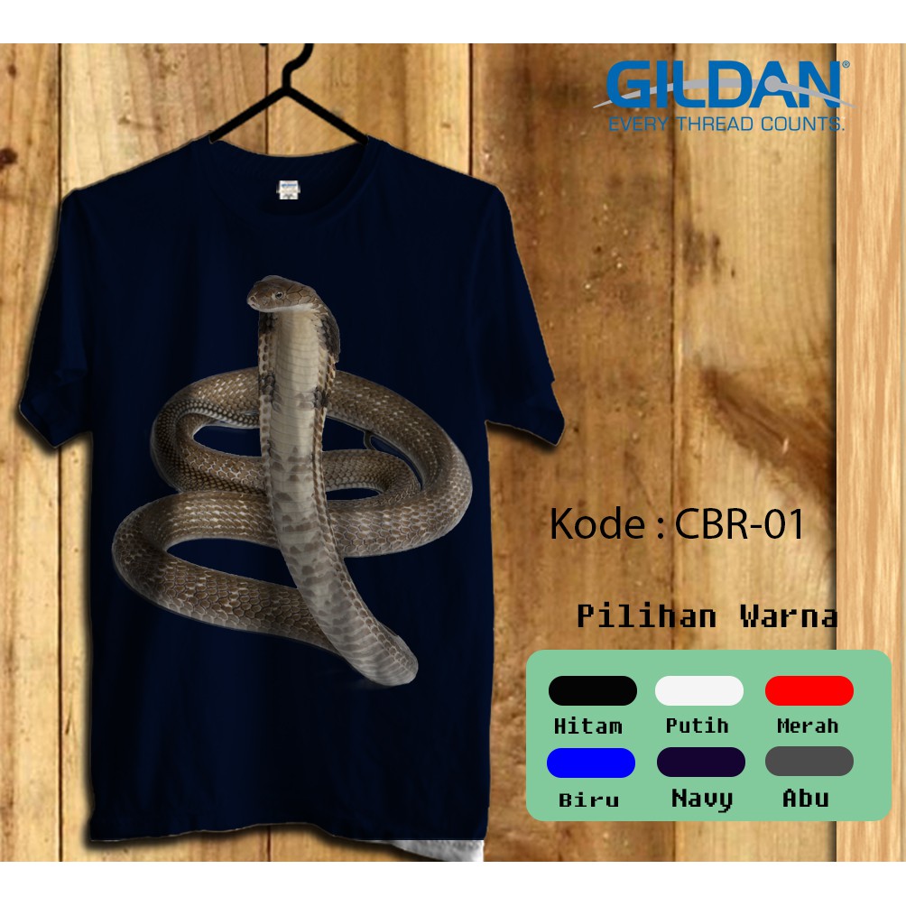 Jual KAOS SOFTSTYLE BAJU ATASAN ANAK DAN DEWASA - SNAKE, ULAR Animal ...