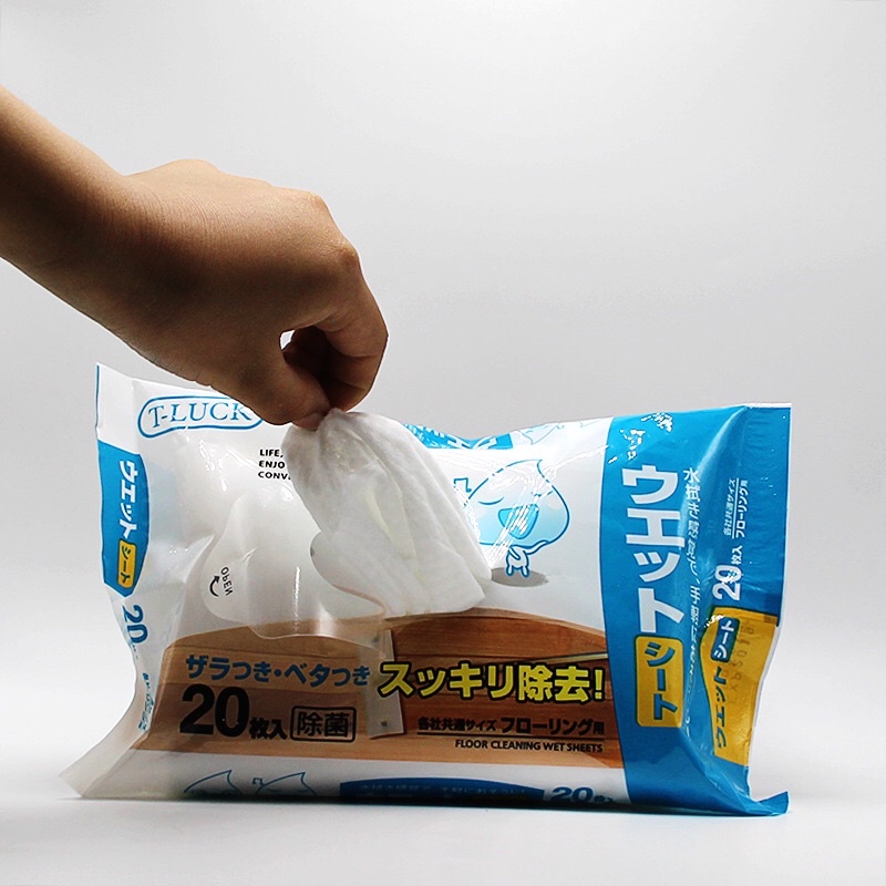 Jual Twelve Shell Pearl Floor Wipes | Tisu Basah Pel Lantai | Tissue ...