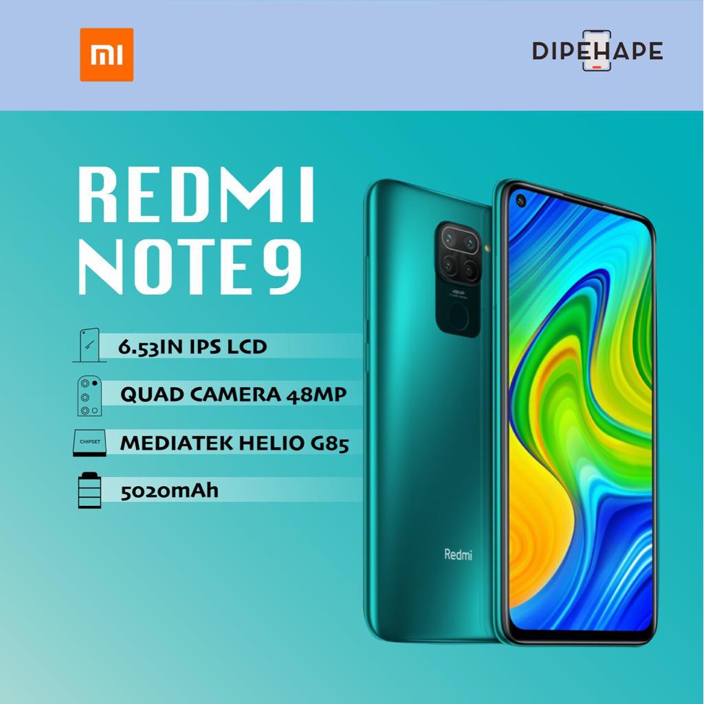 Jual Xiaomi Redmi Note 9 4/64GB GARANSI RESMI | Shopee Indonesia