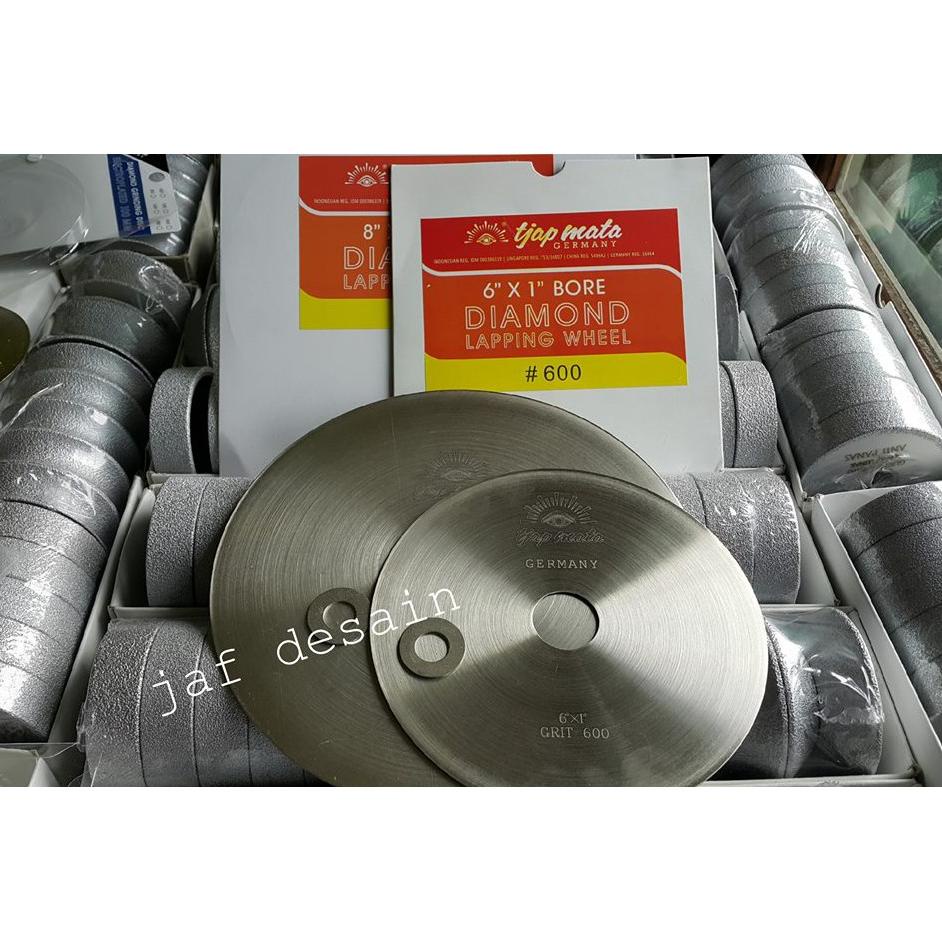 Jual Diamond Wheel Asah Lapping Flap Disc Germany 6 Inch | Shopee Indonesia