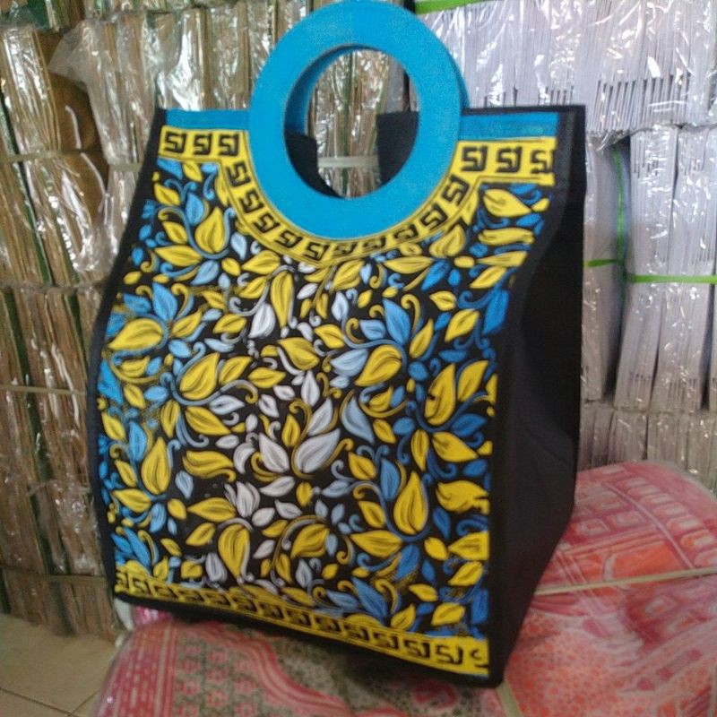 Jual (1lsn = 12 Pcs) Tas Hajatan Batik Mewah Berkat 22 HARGA PER LUSIN ...