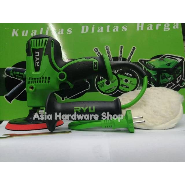 Jual Mesin Poles RYU Polisher RGP 125 E Mesin Poles Mobil 5 Inch Inci ...