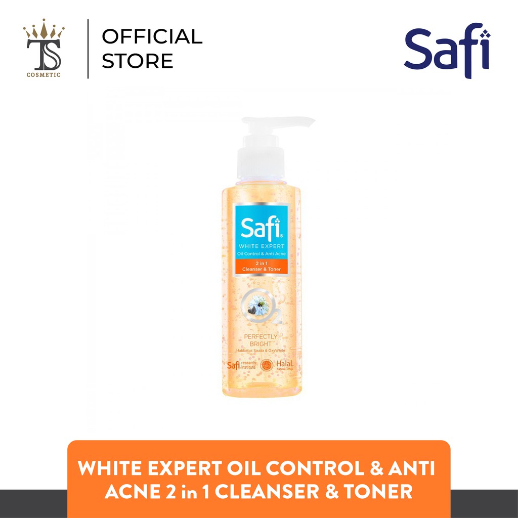 Safi 2 in 1 cleanser and store toner oil control and acne