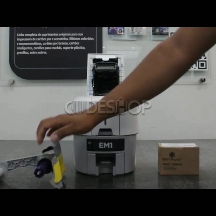 Jual Printer Id Card ENTRUST SIGMA EM1 Cetak kartu PVC 300 DPI | Shopee ...