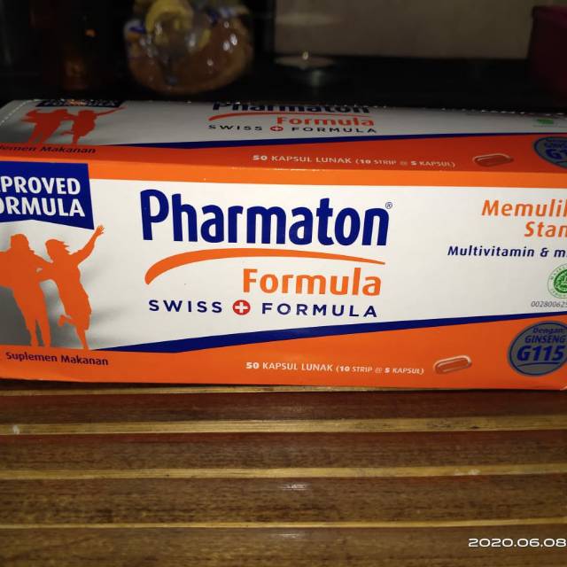 Jual Pharmaton Formula (1 Strip isi 5 tablet) | Shopee Indonesia